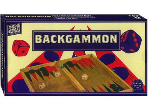 Picture of WOODEN BACKGAMMON